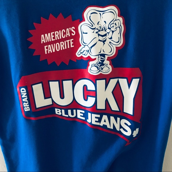 NWOT Retro Lucky Brand Tee Shirt size S - Picture 2 of 4